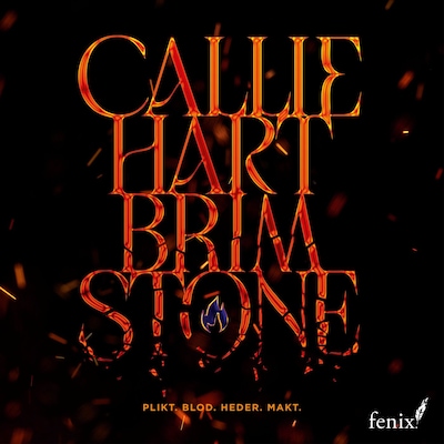 Brimstone (svensk utgåva) – omslag till ljudboken av Callie Hart
