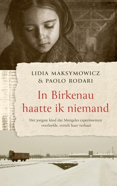 In Birkenau haatte ik niemand – omslag van het luisterboek van Lidia Maksymowicz,Paolo Rodari