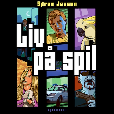 Liv på spil – omslag til lydbogen af Søren Jessen