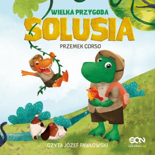 Wielka przygoda Solusia – okładka audiobooka, autor Przemek Corso