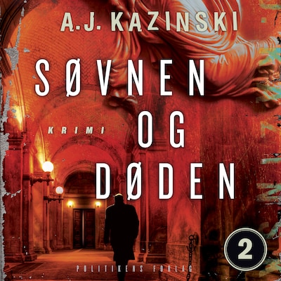 Søvnen og døden – omslag til lydbogen af A.J. Kazinski