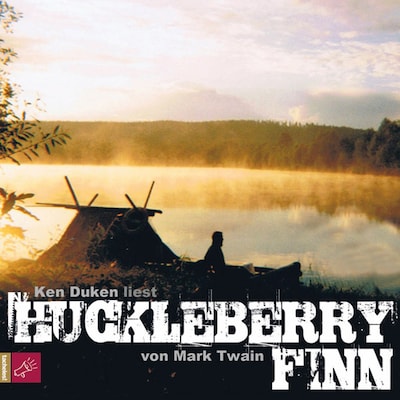 Huckleberry Finn – omslag van het luisterboek van Mark Twain