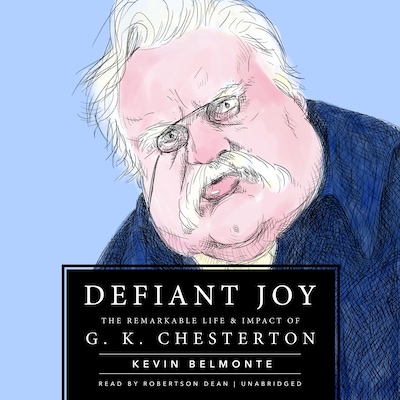 Defiant Joy – omslag til lydbogen af Kevin Belmonte