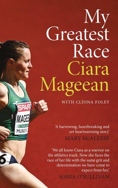 My Greatest Race – omslag til lydbogen af Ciara Mageean