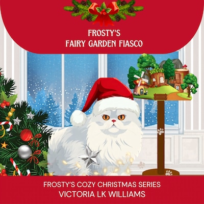 Frosty's Garden Fiasco – omslag til lydbogen af Victoria LK Williams