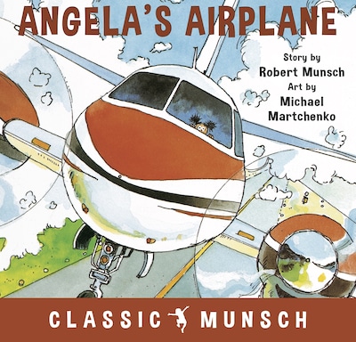 Angela’s Airplane (Classic Munsch Audio) – omslag til lydbogen af Robert Munsch