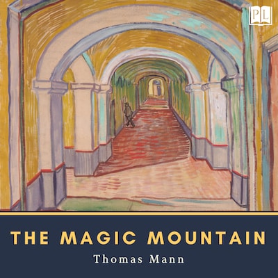The Magic Mountain – omslag til lydbogen af Thomas Mann