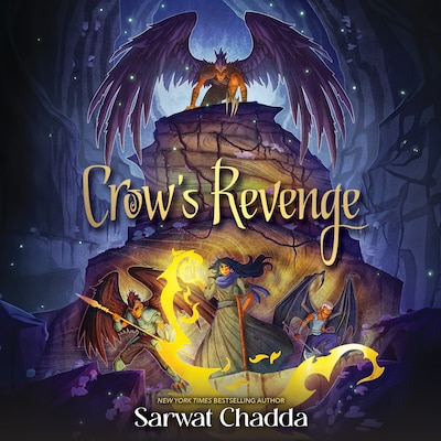 The Crow's Revenge – omslag til lydbogen af Sarwat Chadda
