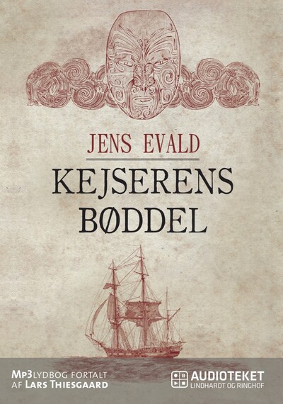 Kejserens bøddel – omslag til lydbogen af Jens Evald