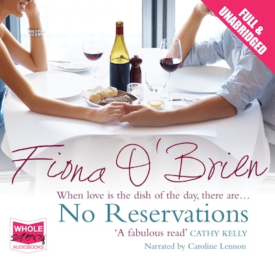 No Reservations – omslag til lydbogen af Fiona O'Brien
