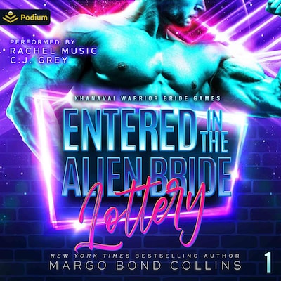 Entered in the Alien Bride Lottery – omslag til lydbogen af Margo Bond Collins