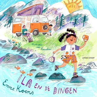 Ila en de dingen – omslag van het luisterboek van Enne Koens