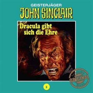 Dracula gibt sich die Ehre (John Sinclair - Tonstudio Braun 5) – okładka audiobooka, autor Jason Dark