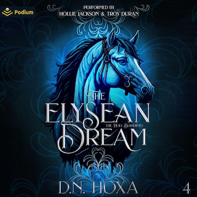 The Elysean Dream – omslag til lydbogen af D.N. Hoxa