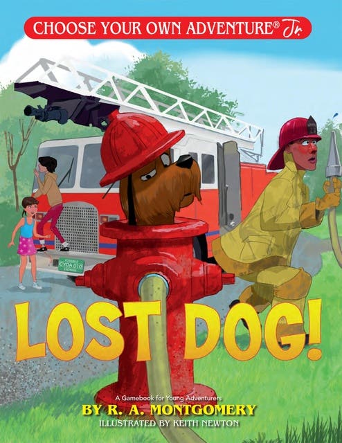 Lost Dog! – omslag til lydbogen af R A Montgomery