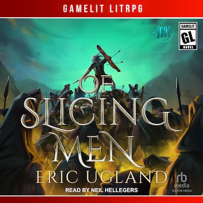 Of Slicing Men – omslag til lydbogen af Eric Ugland