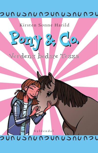Pony & Co. 6 - Verdens bedste Tessa – omslag til lydbogen af Kirsten Sonne Harild