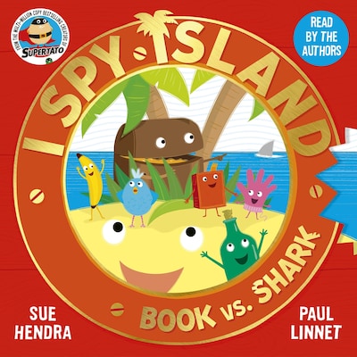 Book vs. Shark – okładka audiobooka, autor Paul Linnet, Sue Hendra