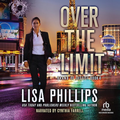 Over the Limit – omslag til lydbogen af Lisa Phillips