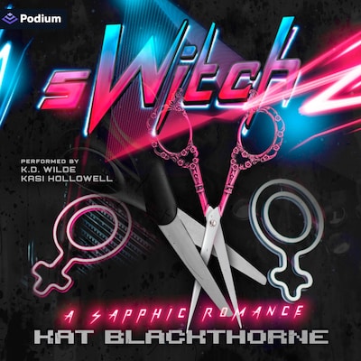 sWitch – omslag til lydbogen af Kat Blackthorne