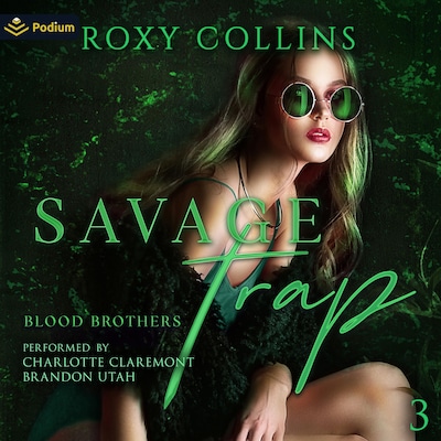 Savage Trap – omslag til lydbogen af Roxy Collins