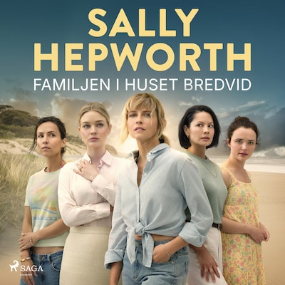 Familjen i huset bredvid – omslag till ljudboken av Sally Hepworth
