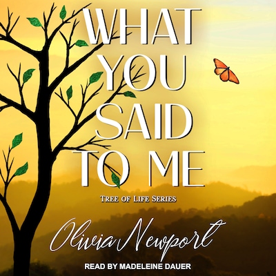 What You Said to Me – omslag til lydbogen af Olivia Newport