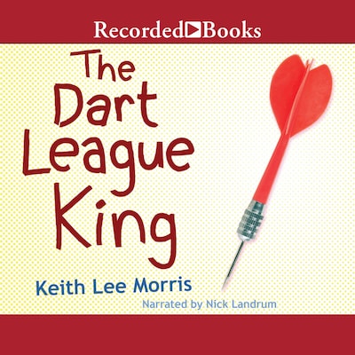 The Dart League King – omslag til lydbogen af Keith Lee Morris