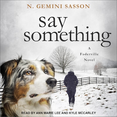 Say Something – omslag til lydbogen af N. Gemini Sasson