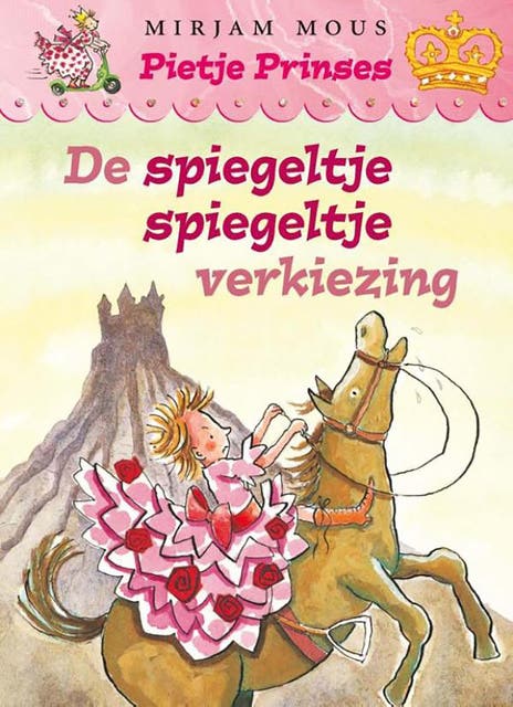 Pietje Prinses, de Spiegeltje – omslag van het luisterboek van Mirjam Mous