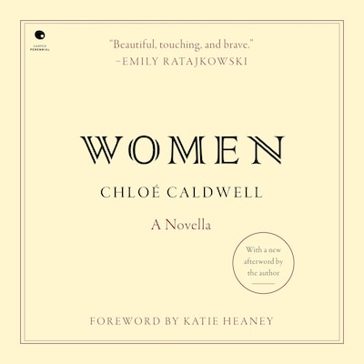 Women – omslag till ljudboken av Chloe Caldwell