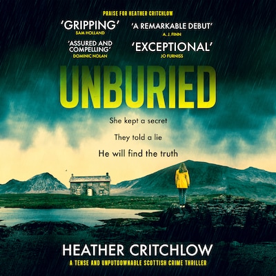 Unburied – omslag til lydbogen af Heather Critchlow