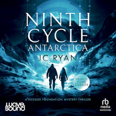 Ninth Cycle Antarctica – omslag til lydbogen af J. C. Ryan
