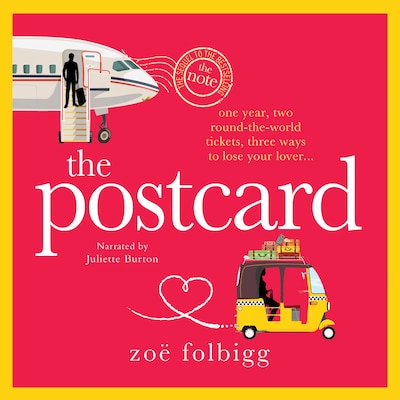 The Postcard – omslag til lydbogen af Zoe Folbigg