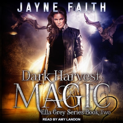 Dark Harvest Magic – omslag til lydbogen af Jayne Faith