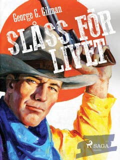 Slåss för livet – omslag till ljudboken av George G. Gilman