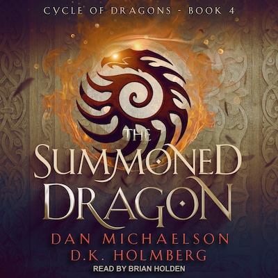 The Summoned Dragon – omslag til lydbogen af Dan Michaelson, D.K. Holmberg