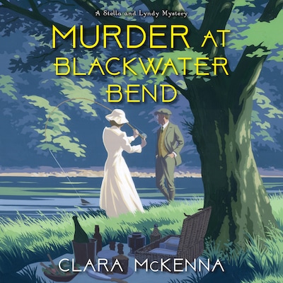 Murder at Blackwater Bend – omslag til lydbogen af Clara McKenna