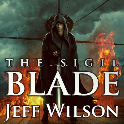The Sigil Blade – omslag til lydbogen af Jeff Wilson