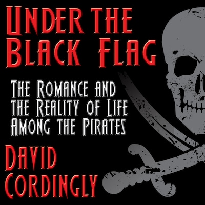 Under the Black Flag – omslag til lydbogen af David Cordingly