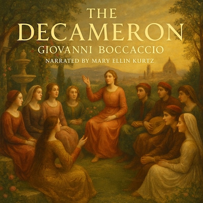 The Decameron – omslag til lydbogen af Giovanni Boccaccio