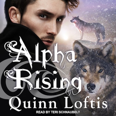 Alpha Rising – omslag til lydbogen af Quinn Loftis