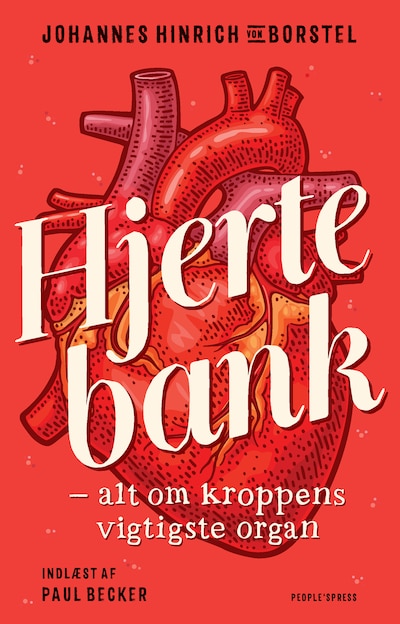 Hjertebank – omslag til lydbogen af Johannes Hinrich von Borstel