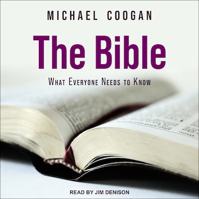 The Bible – omslag til lydbogen af Michael Coogan