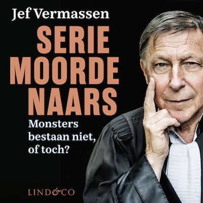 Seriemoordenaars – omslag van het luisterboek van Jef Vermassen