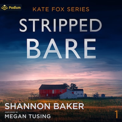 Stripped Bare – omslag til lydbogen af Shannon Baker