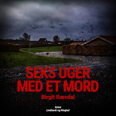 Seks uger med et mord – omslag til lydbogen af Birgit Veronika Rævdal