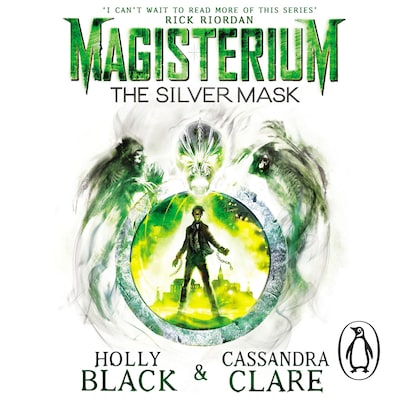 Magisterium: The Silver Mask – omslag til lydbogen af Holly Black, Cassandra Clare