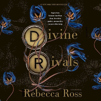 Divine Rivals – omslag til lydbogen af Rebecca Ross