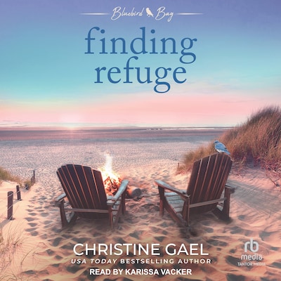 Finding Refuge – omslag til lydbogen af Christine Gael